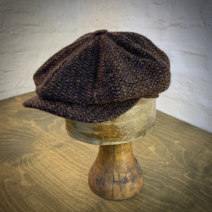 Diefenthal 1920 NEWSBOY CAP Furrows Red