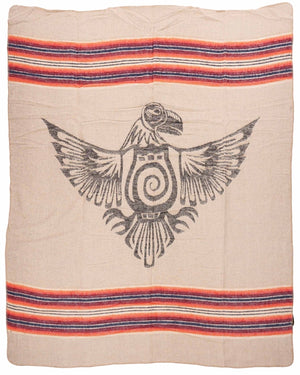 Pike Brothers 1969 Denakatee Depakatè Wool Blanket Faded Black