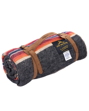 Pike Brothers 1969 Denakatee Depakatè Wool Blanket Faded Black