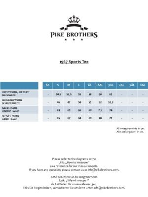 Pike Brothers 1967 Sport-T-Shirt Vinson Green