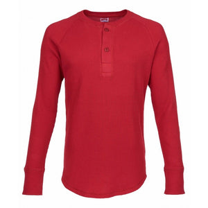 Pike Brothers 1936 Waffle Shirt Seaside Red