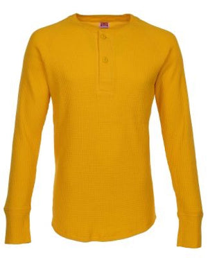 Pike Brothers 1936 Waffle Shirt Rockport Yellow