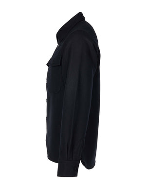 Pike Brothers 1943 CPO Shirt Black Wool