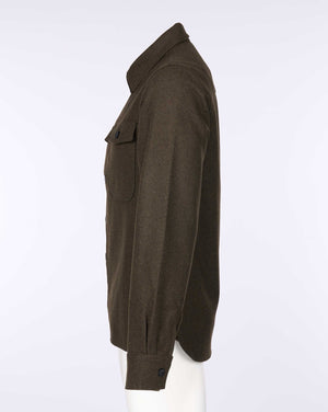 Pike Brothers 1943 CPO Shirt Olive Wool
