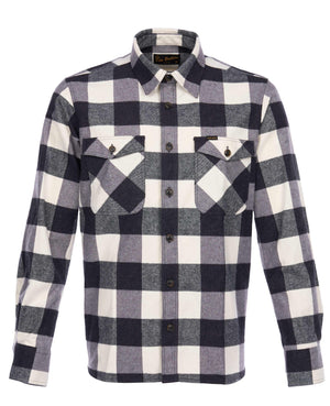 Pike Brothers 1943 CPO Shirt Buffalo White Flannel