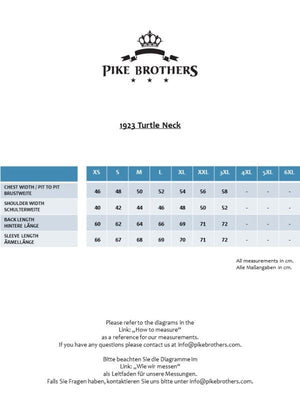 Pike Brothers 1923 Turtle Neck dark navy