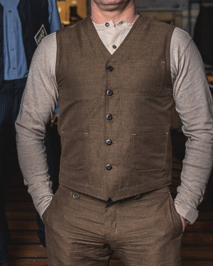 Pike Brothers 1937 Roamer Vest Raymond brown