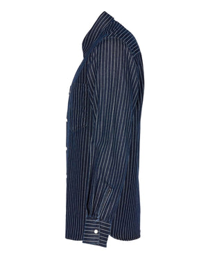 Pike Brothers 1937 Roamer Shirt blue wabash denim