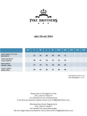 Pike Brothers 1962 OG-107 Shirt brown