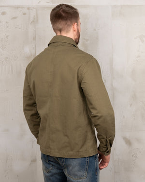Pike Brothers 1967 Utility Shirt HBT Olive