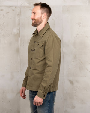 Pike Brothers 1967 Utility Shirt HBT Olive