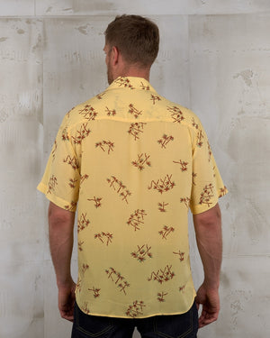 Pike Brothers 1937 Roamer Shirt short sleeve Bamboo yellow