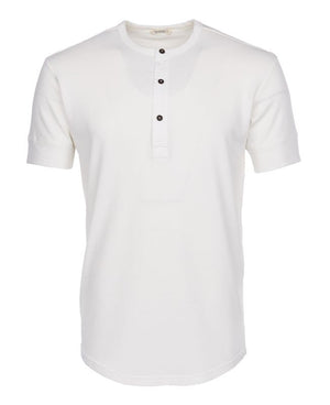 Pike Brothers 1927 Henley Shirt short sleeve ecru