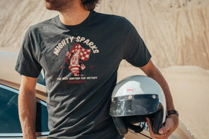 Age Of Glory Mighty Sparks Tee Washed Black