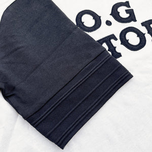 Age Of Glory AOG Motor Tee Ecru Washed Black