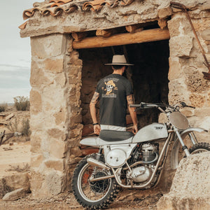 Age Of Glory Rambler Tee Washed Black