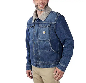 Carhartt Sherpa Lined Denim Jacket