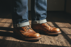 Red Wing boots craftsmanship and quality at Sir James Roermond Netherlands
