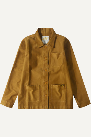 Le Mont St Michel – Amber Moleskin Chore Work Coat
