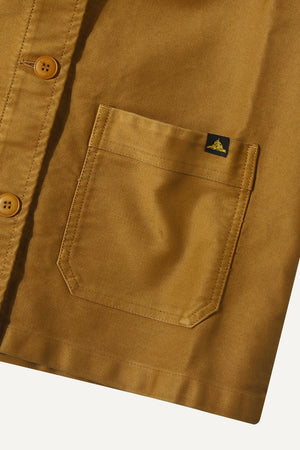 Le Mont St Michel – Amber Moleskin Chore Work Coat
