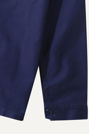 Le Mont St Michel – Blue Moleskin Chore Work Coat