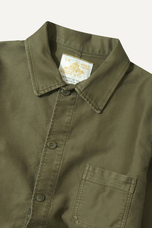 Le Mont St Michel – Khaki Chore Work Coat