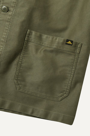 Le Mont St Michel – Khaki Chore Work Coat