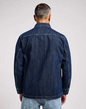 Lee 101 OVERSHIRT MID INDIGO