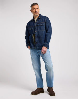 Lee 101 OVERSHIRT MID INDIGO