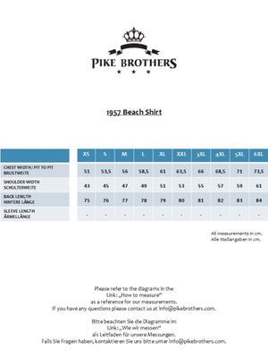 Pike Brothers 1957 Beach Shirt High Tide White