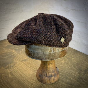 Diefenthal 1920 NEWSBOY CAP Furrows Red
