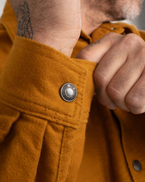 Pike Brothers 1943 CPO Shirt Moleskin Mustard