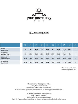 Pike Brothers 1923 Buccanoy Pant Alameda