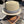 Stetson Genuine Toyo Pork Pie Hat — Natural / Blue