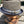 Stetson Genuine Toyo Pork Pie Hat — Natural / Navy
