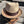 Stetson Genuine Raffia Trilby Hat with Paisley Underbrim — Natural