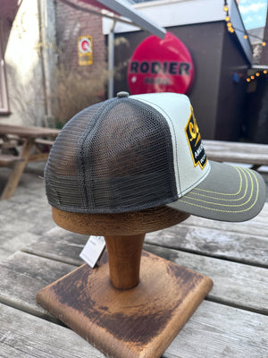 Stetson American Heritage Trucker Cap Olive & Ecru