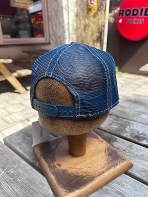 Stetson Motorcycle Heritage Trucker Cap Brown, Grey & Navy