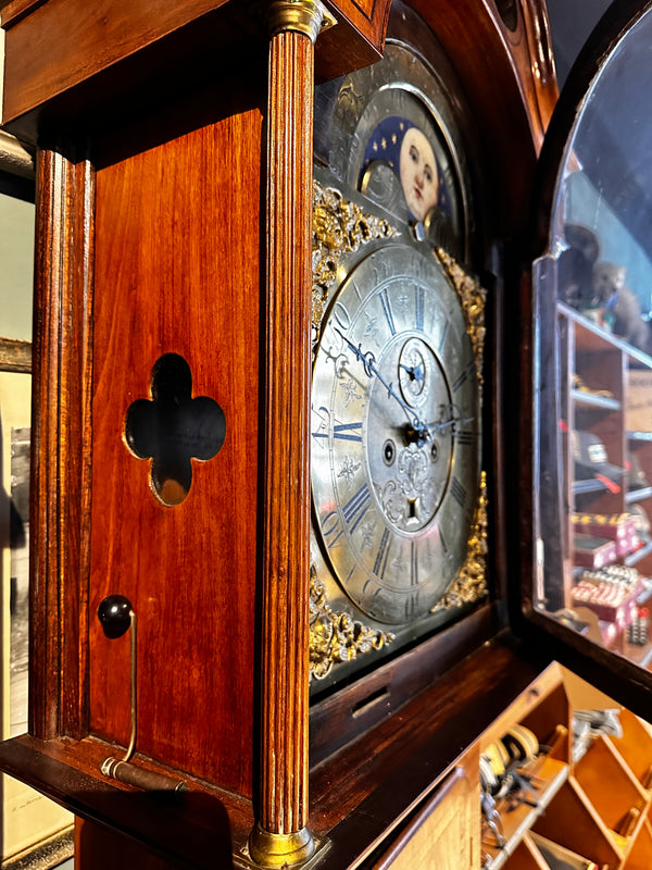 18th Century English Longcase Clock William Mercer of Liverpool