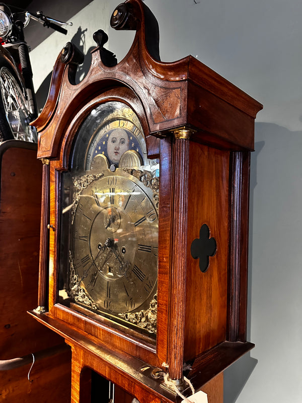 18th Century English Longcase Clock William Mercer of Liverpool