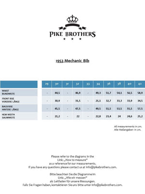 Pike Brothers 1953 Mechanisch slabbetje 11oz metaal 