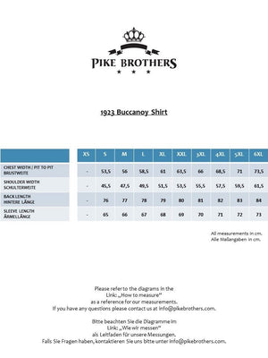 Pike Brothers 1923 Buccanoy overhemd grijs gestreept