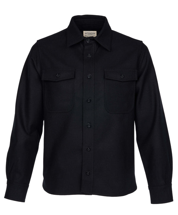 Pike Brothers 1943 CPO Shirt Black Wool