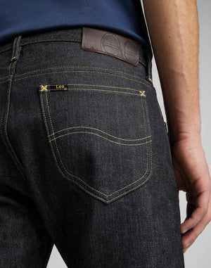 Lee 101 Ruiter in droge denimjeans L32 