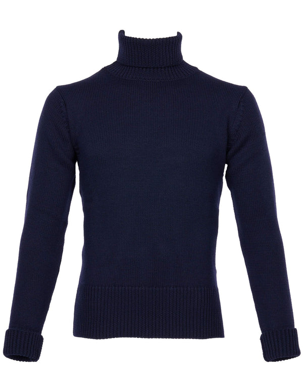 Pike Brothers 1923 Turtle Neck dark navy