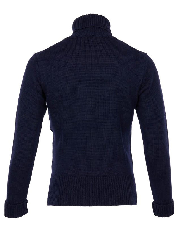 Pike Brothers 1923 Turtle Neck dark navy