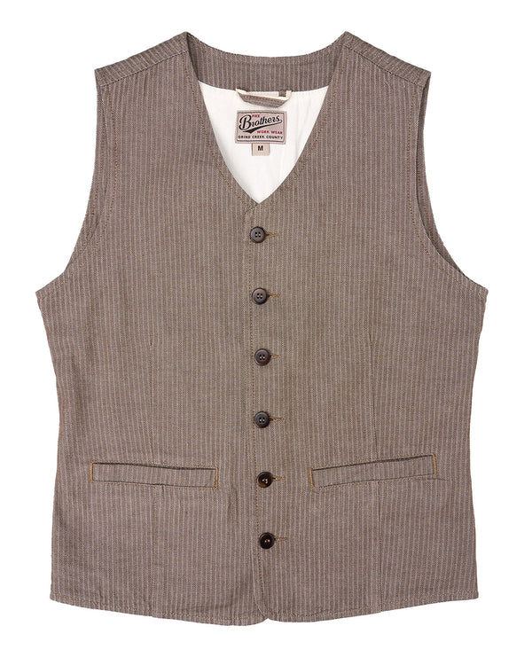 Pike Brothers 1905 Hauler Vest HBT brown