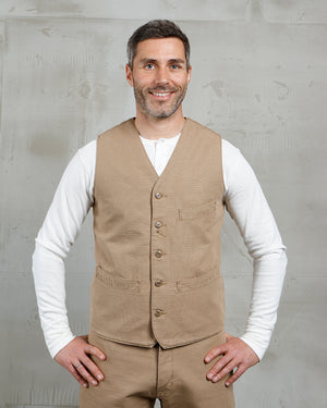 Pike Brothers 1908 Hazienda Vest Panama Beige