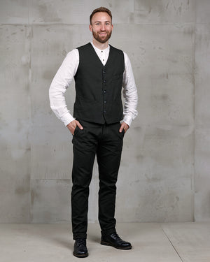 Pike Brothers 1908 Hazienda Vest Panama Grey