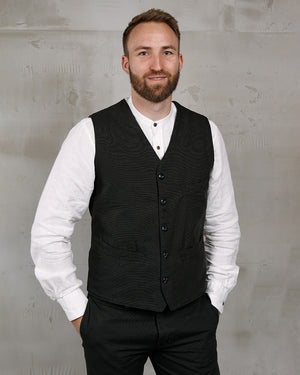 Pike Brothers 1908 Hazienda Vest Panama Grey